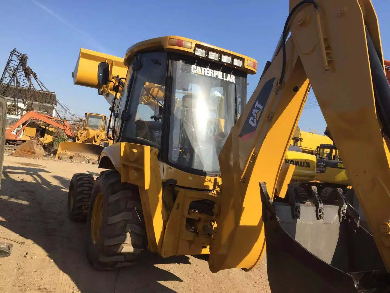 Popular Used backhoe loader CAT 420F cheap price Backhoe loaders - Backhoe loader: picture 5