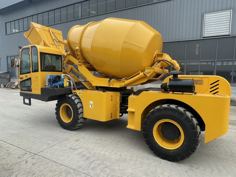 QINGDAO PROMISING 3.5CBM Concrete Mixer Truck with Self-Loading Bucket CML350 - Concrete mixer truck: picture 3