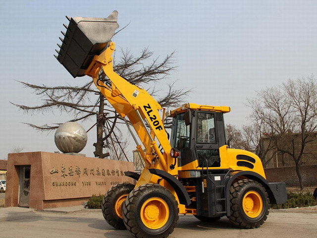 Qingdao Promising China 2.0T Front Wheel Loader ZL20F with CE - Wheel loader: picture 1