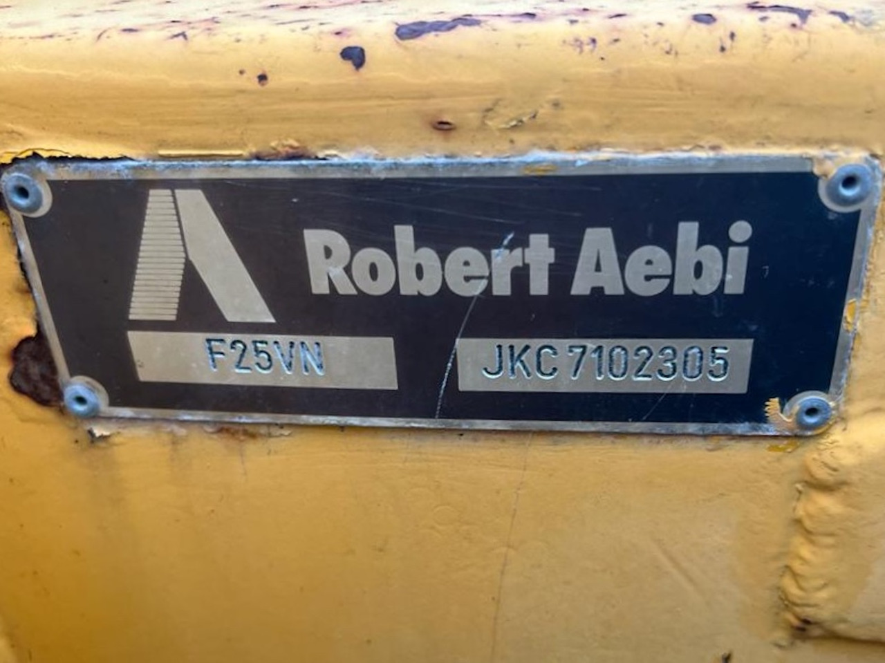 ROBERT AEBI F25VN - Asphalt paver: picture 3