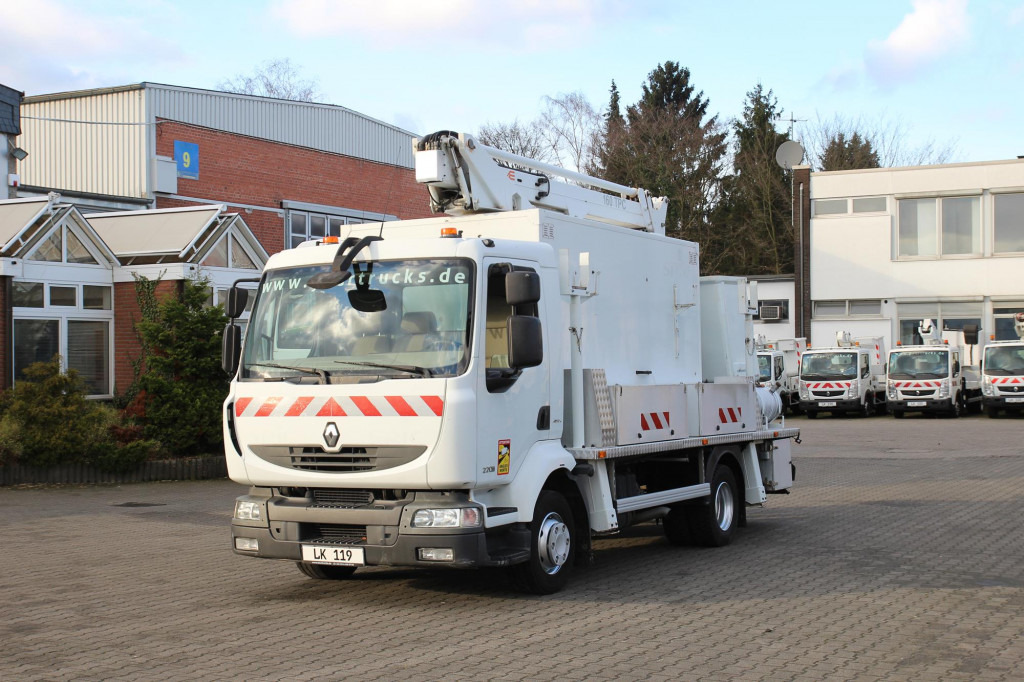 Renault Midlum  220 Bühne EN160TPC 16m  2 Per.Korb  Klima - Truck mounted aerial platform: picture 1