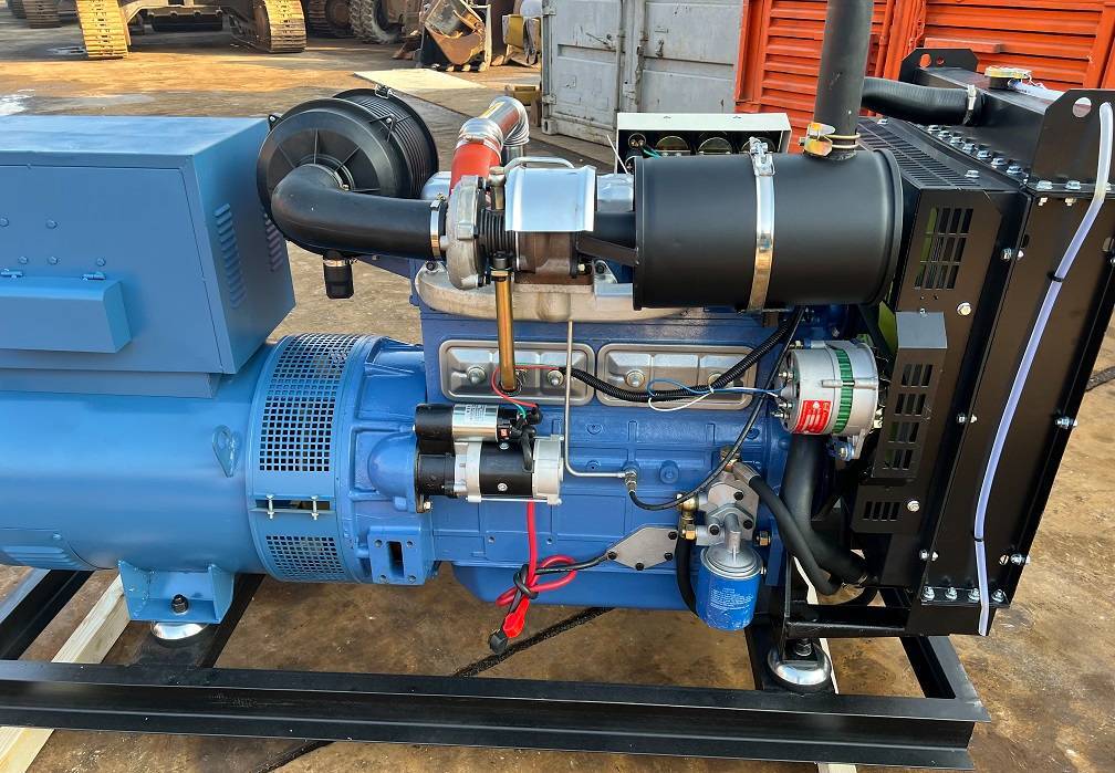 Ricardo 50kva (40kw) generator 3 phase 50hz 400v unused  - Generator set: picture 5