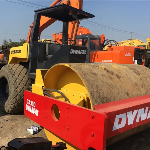 Road machinery dynapac ca301 ca251 road roller Used ca30d compactor with good condition - Roller: picture 1