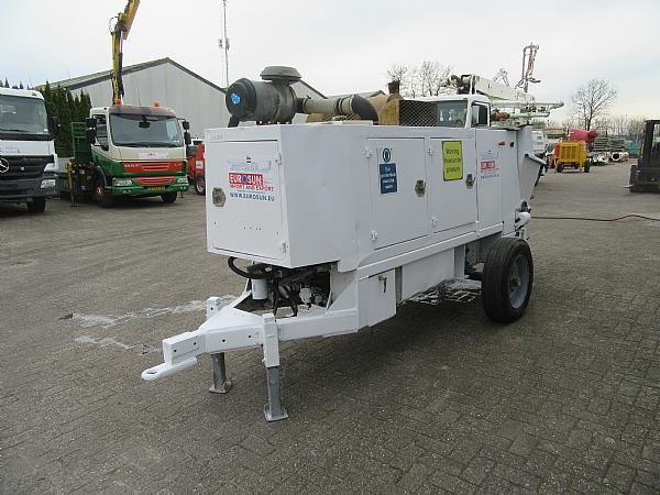 SCHWING  WP 750 - 18X  trailer pump - Stationary concrete pump: picture 1