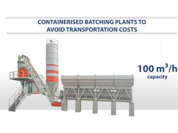 New Concrete plant SEMIX SEMIX Compact Concrete Batching Plant 100 m³/h Containerised: picture 1