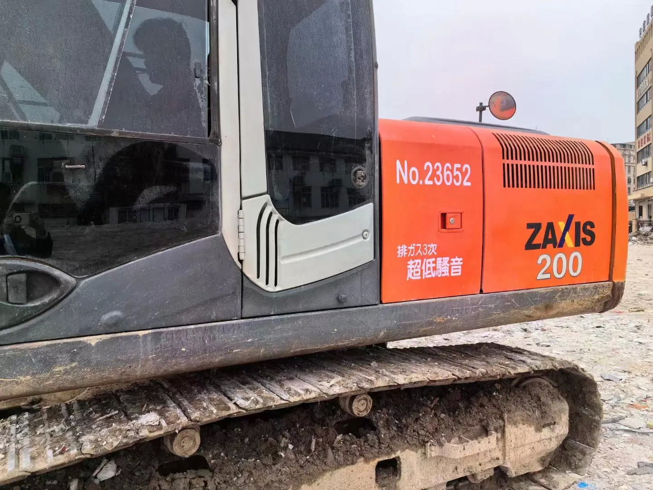 Second hand hitachi zx200 excavator zx200-3g zx200-5g 20 ton used excavator in china yard for sale - Crawler excavator: picture 2