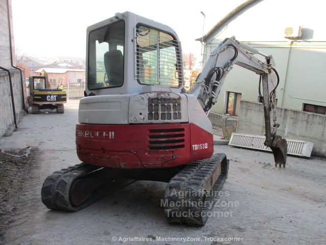 Takeuchi TB153FR - Crawler excavator: picture 5