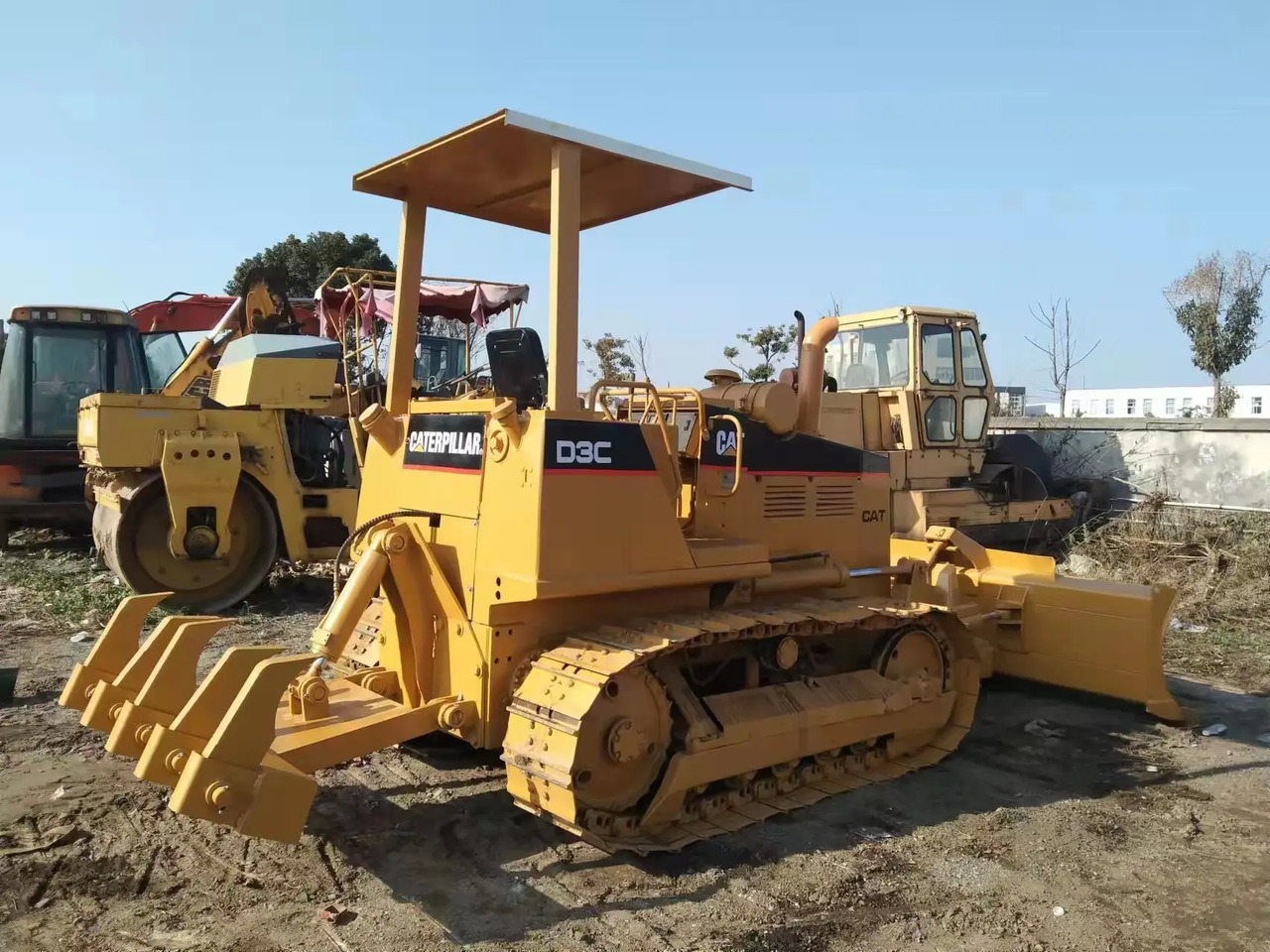 Used Bulldozer CAT D3C Second Hand Excellent Competitively Priced Crawler Bulldozer D5M D6D In Stock - Bulldozer: picture 5
