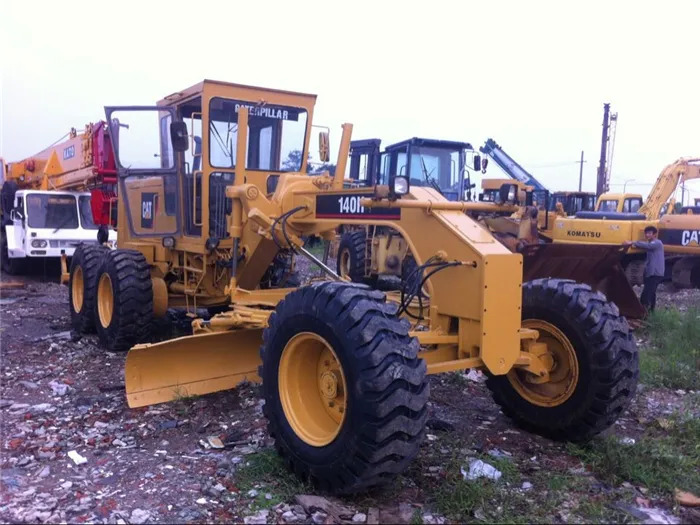 Used Cat 140H Motor Grader Second Hand Topping Road Building Machinery Able To Be Bought - Grader: picture 5