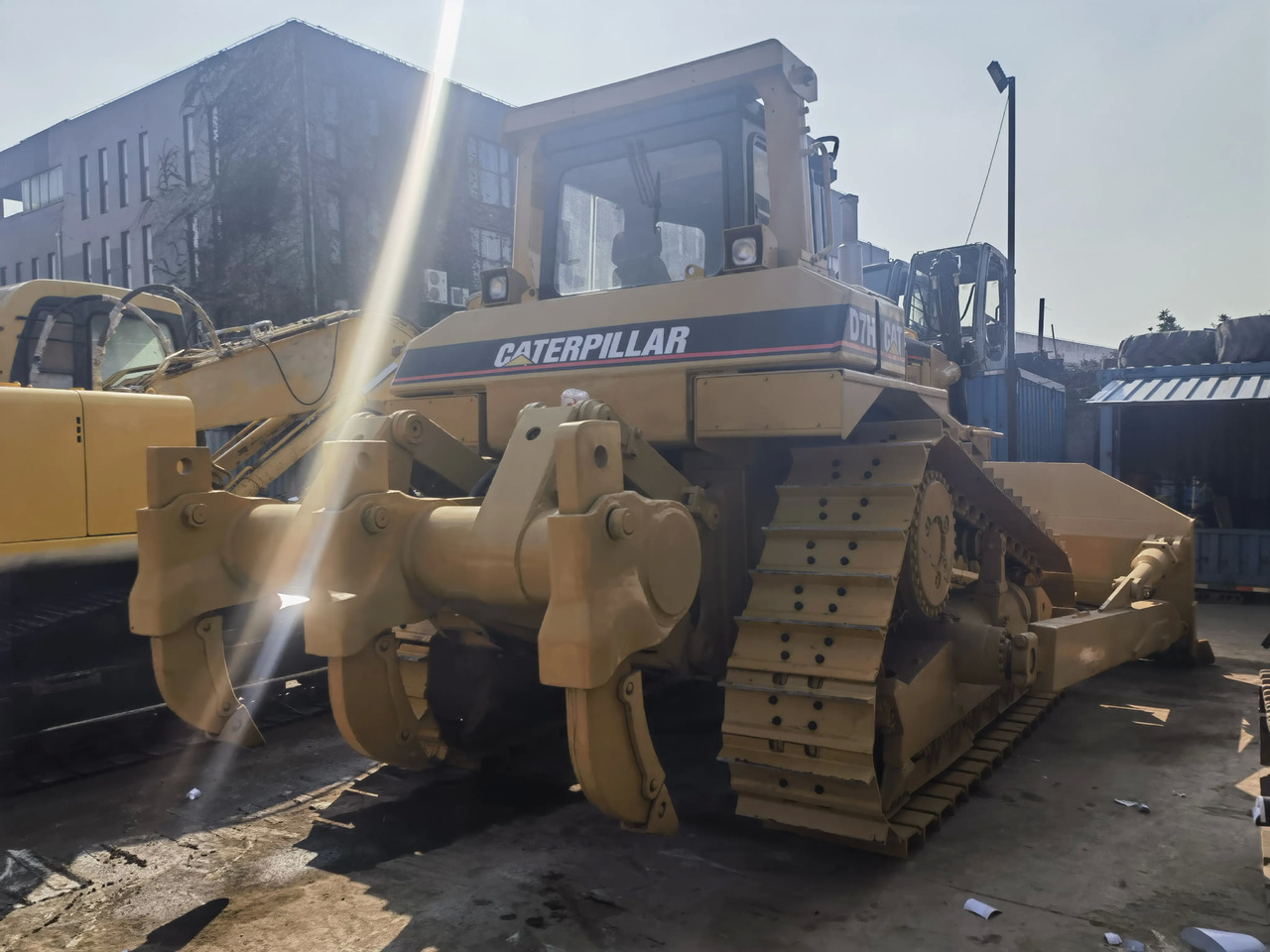 Used Caterpillar D7H Crawler Tractor Secondhand CAT D7H Bulldozer for sale - Bulldozer: picture 4