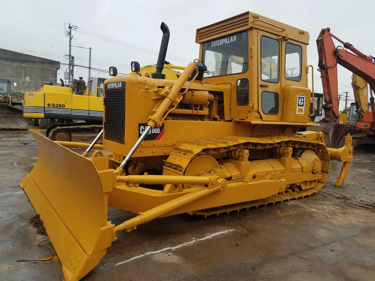 Used Crawler Bulldozer D6D CAT D6G D6H dozer with good condition - Bulldozer: picture 5