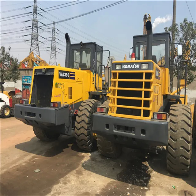 Used Front WA380 WA470 Wheel Loader Komatsu mining loader for sale - Wheel loader: picture 2