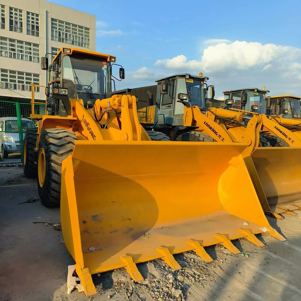 Used Liugong Earth moving machinery CLG856H 856 856H 5 ton Wheel loader - Wheel loader: picture 2
