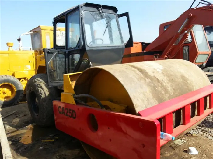 Used Road Roller Dynapac CA25D CA30 CA30D CA301 CA251 single drum roller - Roller: picture 3