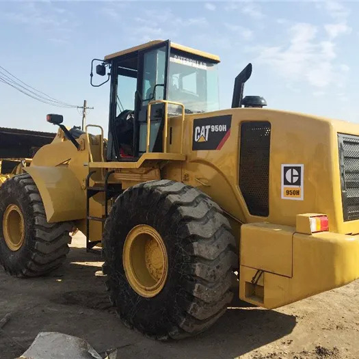 Used Wheel Loader CAT 950H Second Hand Caterpillar 966H 950G 950H used wheel loader for sale - Wheel loader: picture 1