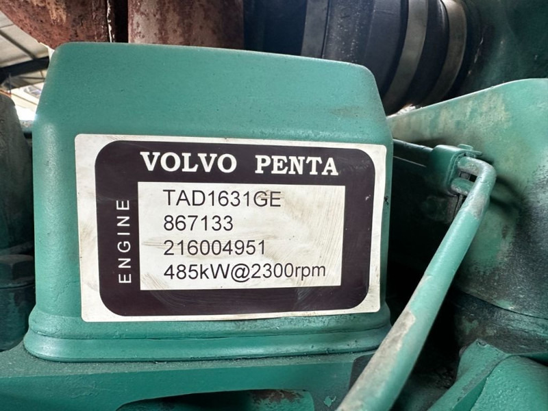 Generator set Volvo TAD 1631 GE Leroy Somer 500 kVA generatorset: picture 5