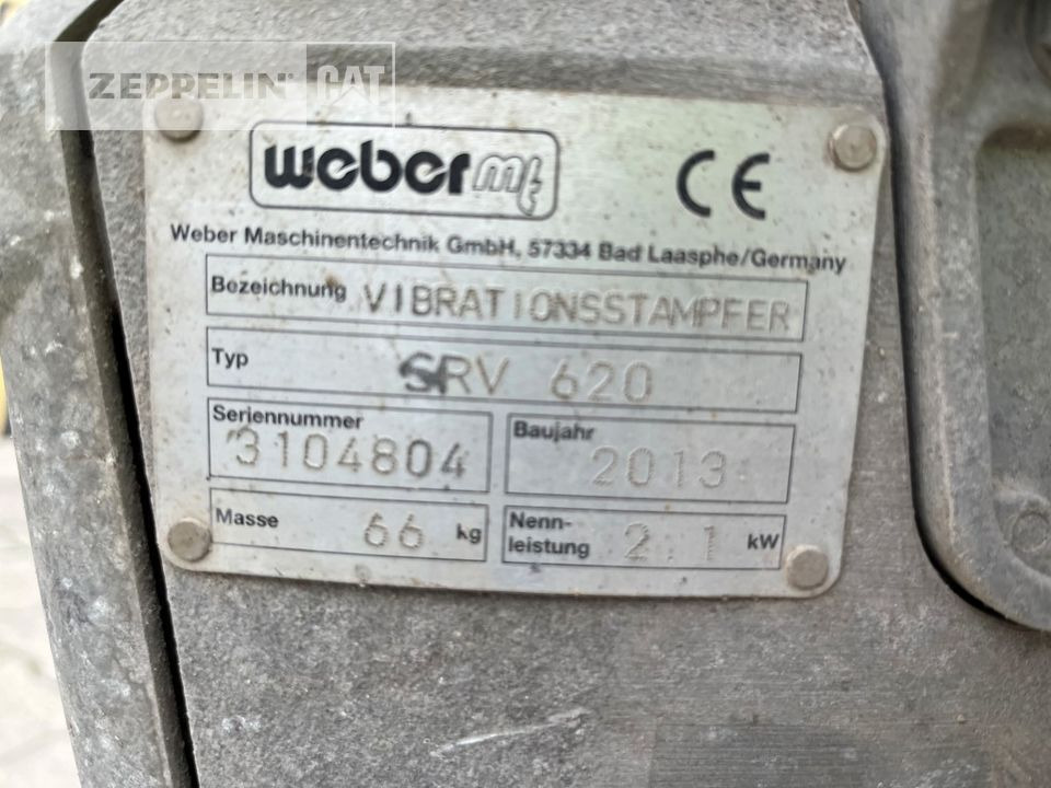 Weber SRV620  - Rammer: picture 2