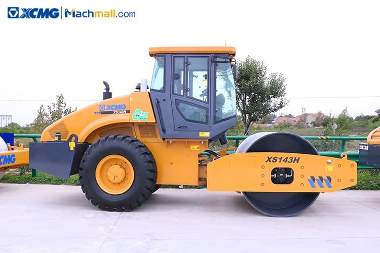 XCMG 14 ton Single Drum Vibratory Road Roller XS143H price - Road roller: picture 4