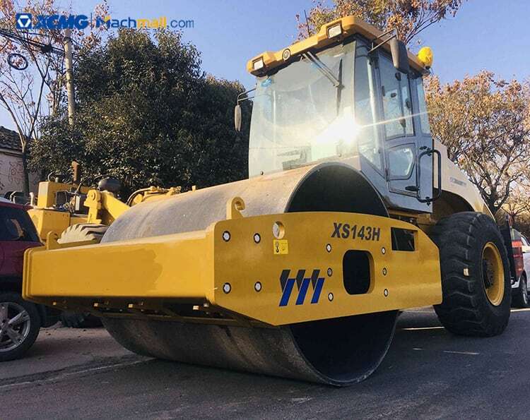 XCMG 14 ton Single Drum Vibratory Road Roller XS143H price - Road roller: picture 5