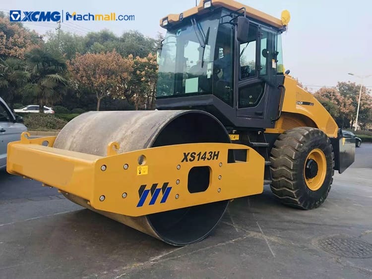 XCMG 14 ton Single Drum Vibratory Road Roller XS143H price - Road roller: picture 2