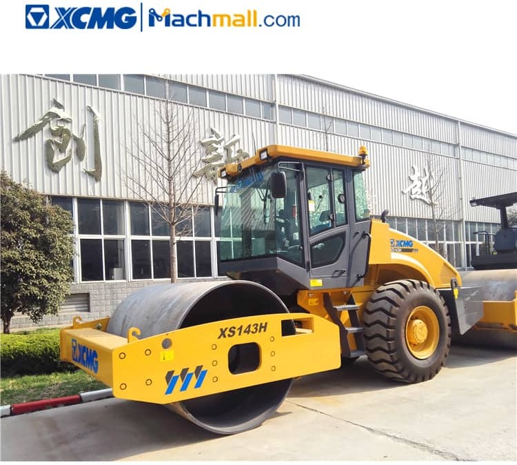 XCMG 14 ton Single Drum Vibratory Road Roller XS143H price - Road roller: picture 1