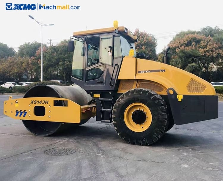XCMG 14 ton Single Drum Vibratory Road Roller XS143H price - Road roller: picture 3