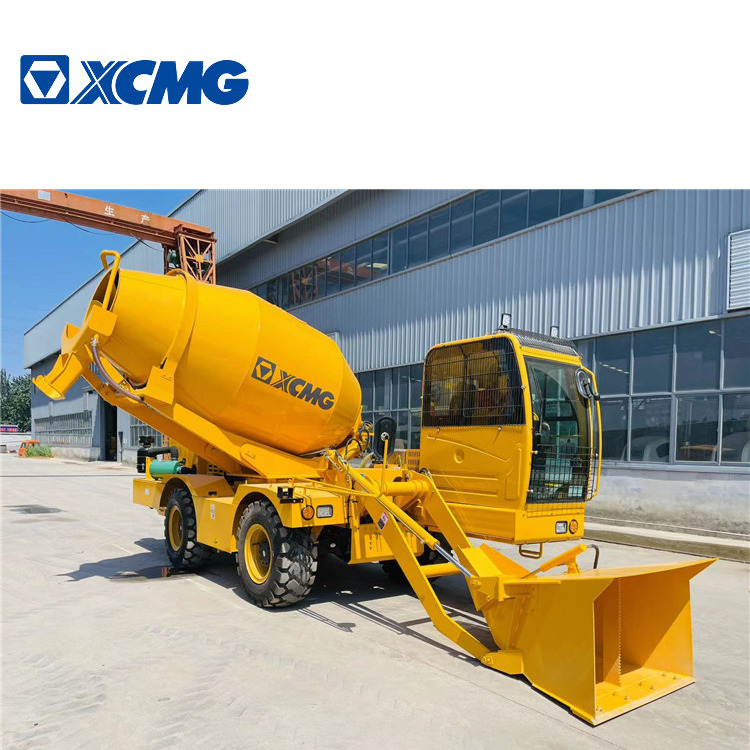 XCMG 4m3 Self-Loading Mobile Concrete Mixer Truck Automatic Concrete Mixer for Sale - Concrete mixer: picture 1