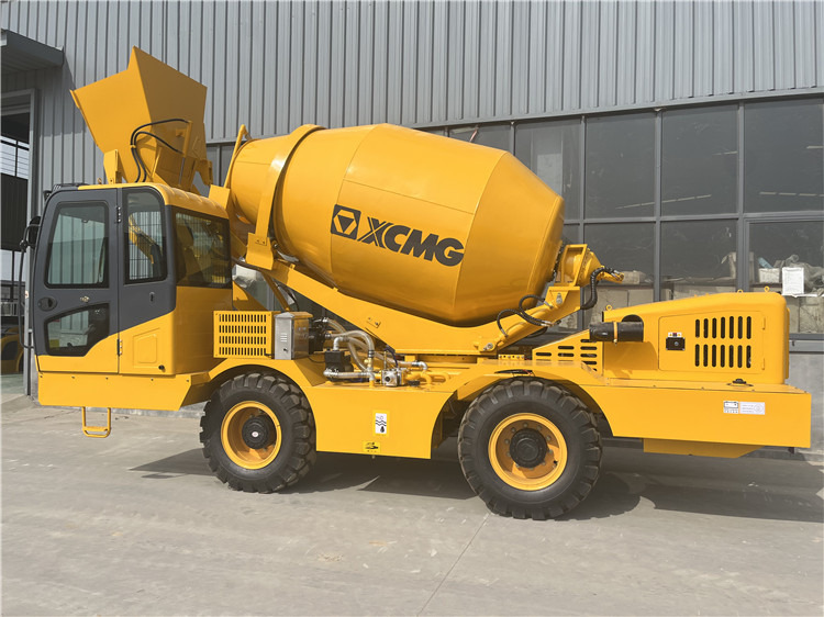 XCMG 4m3 Self-Loading Mobile Concrete Mixer Truck Automatic Concrete Mixer for Sale - Concrete mixer: picture 2