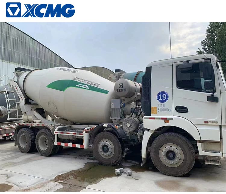 XCMG OEM Used popular concrete mixer truck G12ZZ hot sale - Concrete mixer truck: picture 1