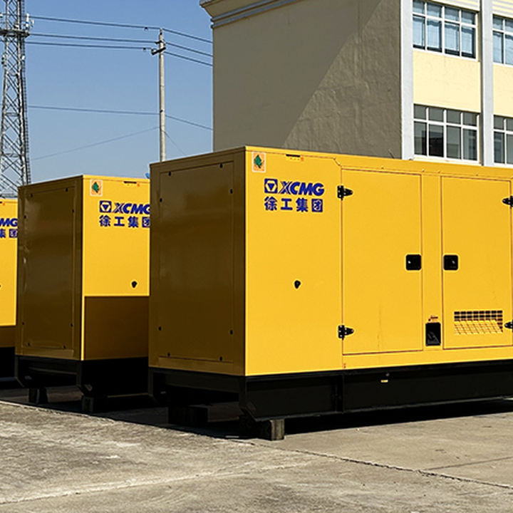 XCMG Official 3 Phase Generating Set 26KW 30KVA Open Silent Power Diesel Generator - Generator set: picture 5