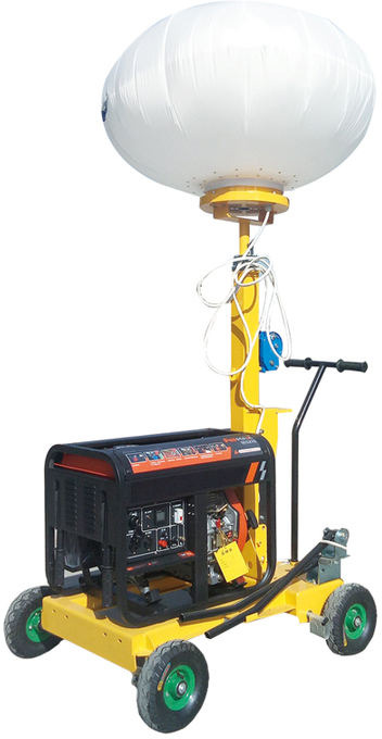 XCMG Official 5m Mast 2000w Hydraulic Diesel Gasoline Generator Mobile LED Balloon Light Tower Price - Lighting tower: picture 2