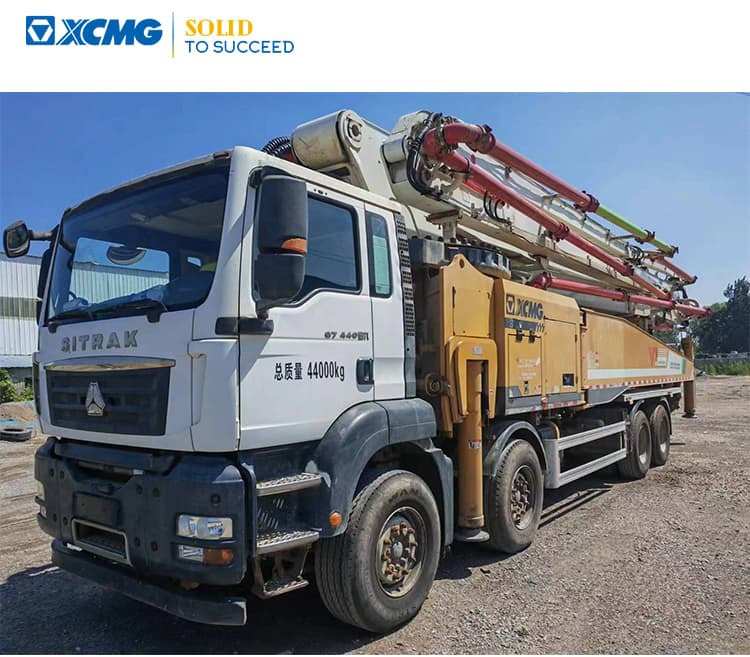 XCMG Official Concrete Construction Machinery HB62V 62m Used Mobile Concrete Pump - Concrete pump truck: picture 1