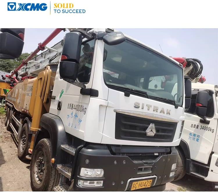 XCMG Official HB62V Concrete Pump Truck 4 Axle 62m Used Hydraulic Concrete Boom Pump Truck - Concrete pump truck: picture 1
