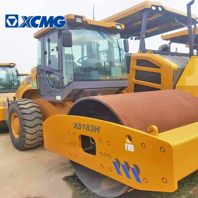 XCMG Used Road Roller XS183H 20T Tyre Durable For Asphalt Roads - Road roller: picture 3