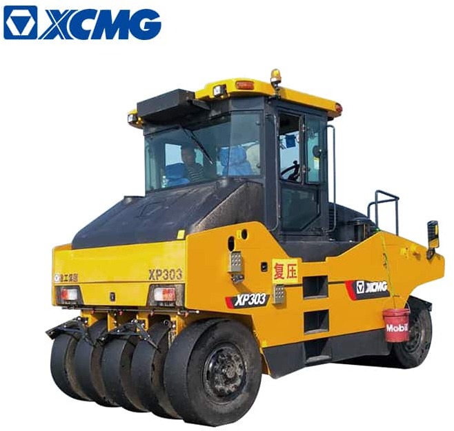 XCMG high quality Used XP303 30Ton Road Roller Japan Machine - Pneumatic roller: picture 1