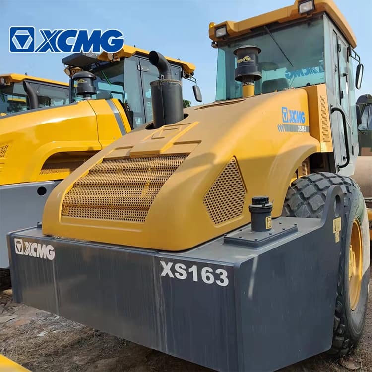 XCMG offical 16T XS163 Small Used Road Roller Japan quick delivery - Road roller: picture 2