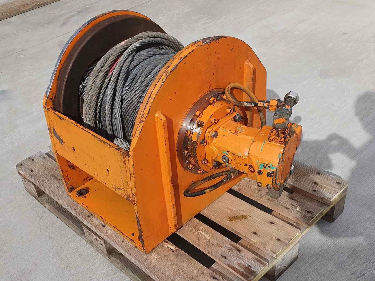 Zollern Winch 100 kN  - Drilling rig: picture 1