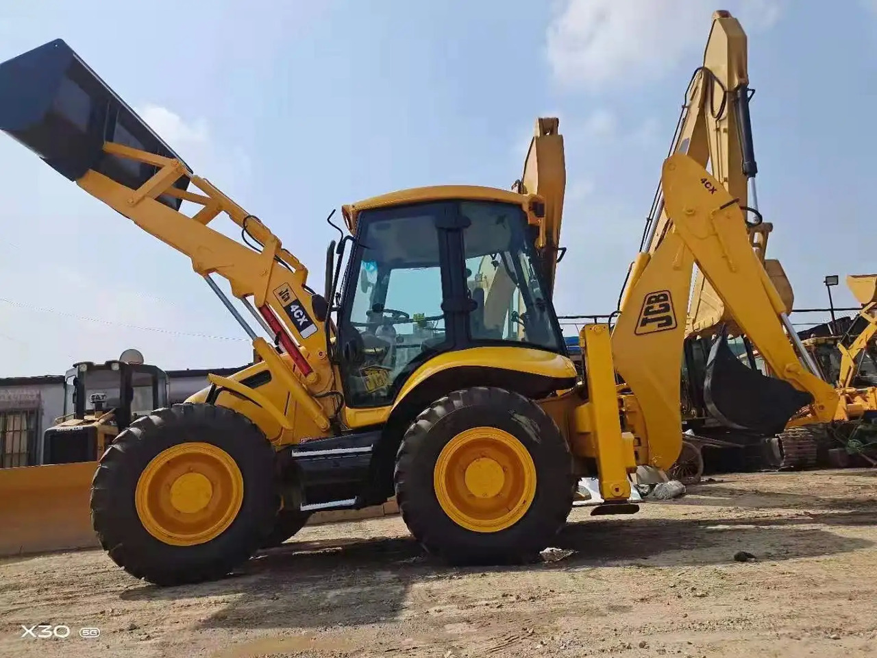 Backhoe loader JCB 4CX 3CX second hand backhoe loader JCB 3CX 4CX Caterpillar 420F for sale - Backhoe loader: picture 3