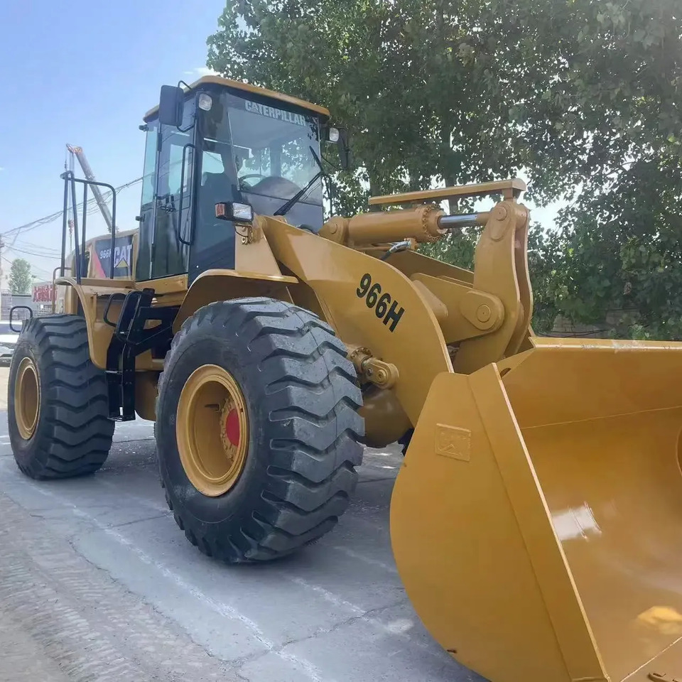 Caterpillar 966h wheel loader used CAT 966H earth-moving machinery loader 950H - Wheel loader: picture 1