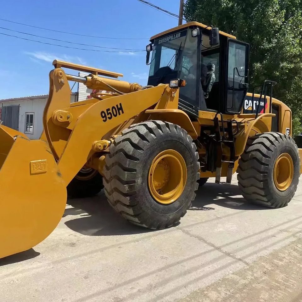 Caterpillar used 950H wheel loaders front end loader caterpillar 950 966h wheel loader for sale - Wheel loader: picture 1