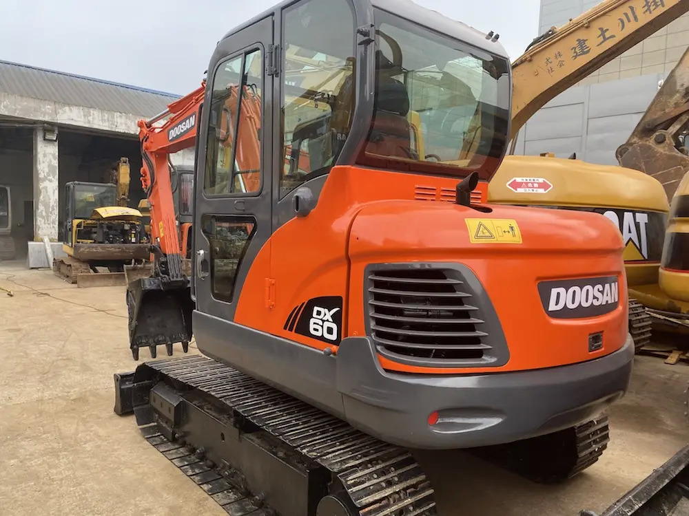 Dx60 dx55 ON SALE Doosan 6ton dx60 Used  excavator in stock - Crawler excavator: picture 3