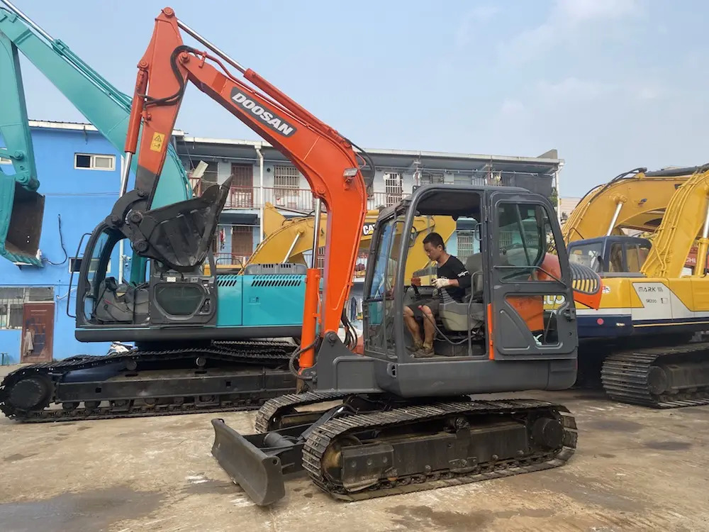Dx60 dx55 ON SALE Doosan 6ton dx60 Used  excavator in stock - Crawler excavator: picture 4