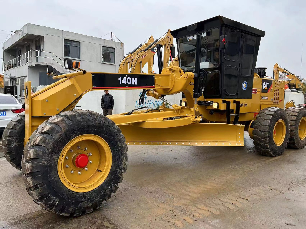 Good  condition CAT140H  CAT140K used grader for sale - Grader: picture 4