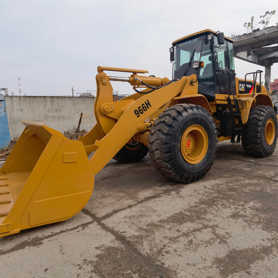 Good condition CAT 966H Loader Used CAT 966H Wheel Loader Caterpillar 966 950 loader - Wheel loader: picture 1