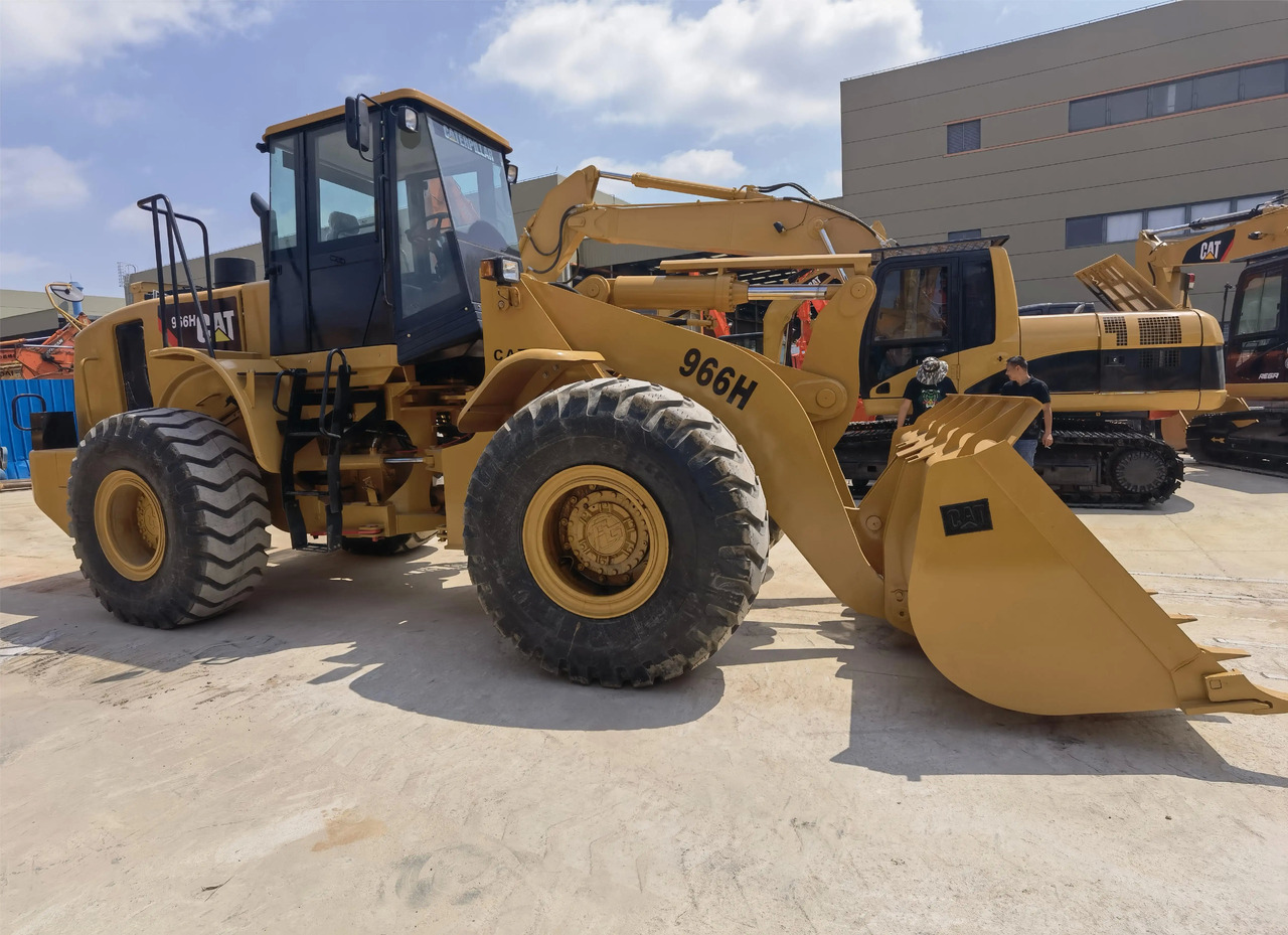 Good condition caterpillar 966h wheel loader used CAT 966H earth-moving machinery loader front end loader - Wheel loader: picture 5