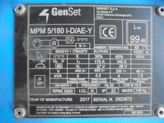 Mpm 5 KVA - Generator set: picture 4