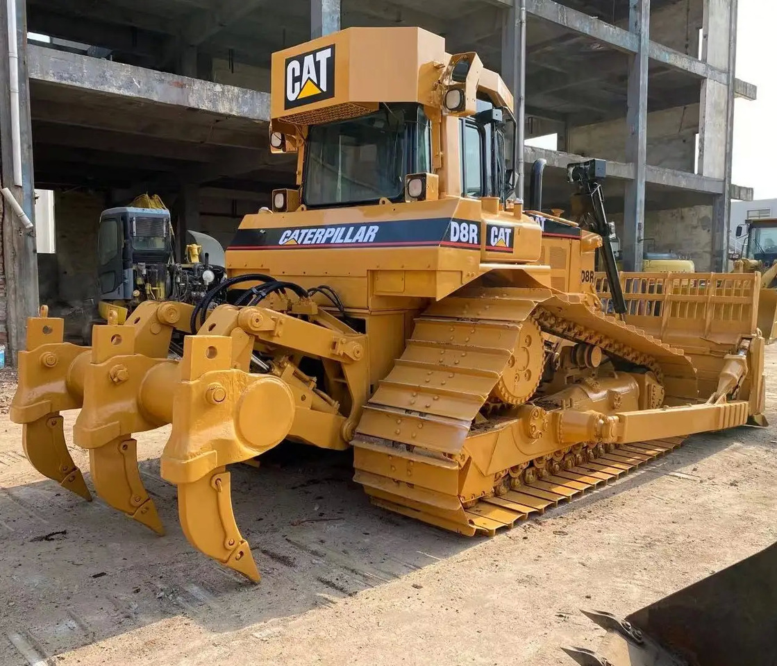 Used CAT bulldozer d8r original caterpillar D8R crawler bulldozer secondhand d8R dozer - Bulldozer: picture 4