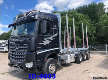 MERCEDES-BENZ Arocs 3263 8x4 Retarder Big Axle - Forestry trailer