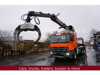 Mercedes-Benz Actros MP3 2660 K V8 BB 6x4 *Retarder / Loglift  - Forestry trailer