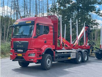 New Forestry trailer, Truck MAN TGS 33.510 6X4 BL Euro6e  EPSILON 170Z: picture 1